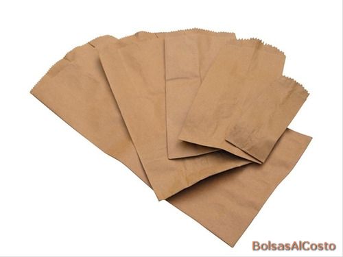 Bolsas Americanas Papel Kraft N°10 x 100