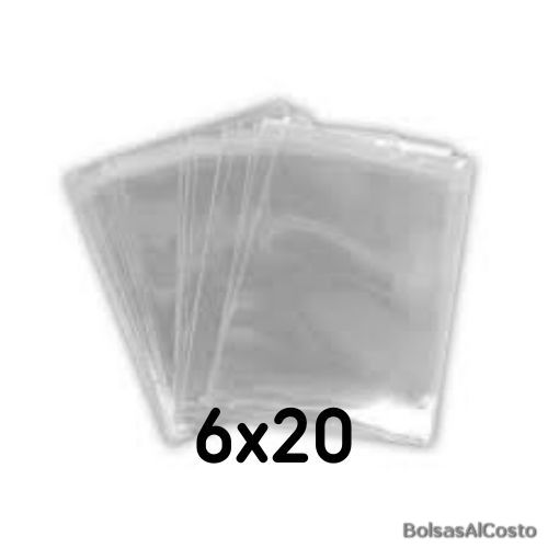 Bolsas Polipropileno 6x20 x 200