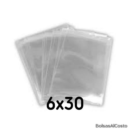 Bolsas Polipropileno 6x30 x 200