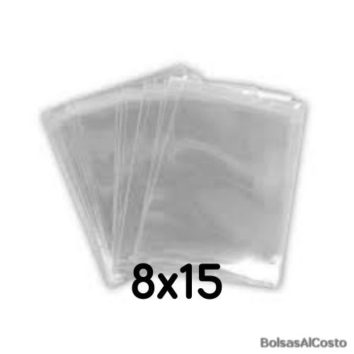 Bolsas Polipropileno 8x15 x 1000