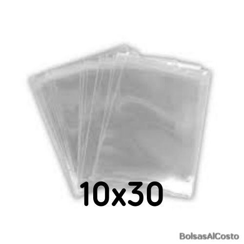 Bolsas Polipropileno 10x30 x 1000