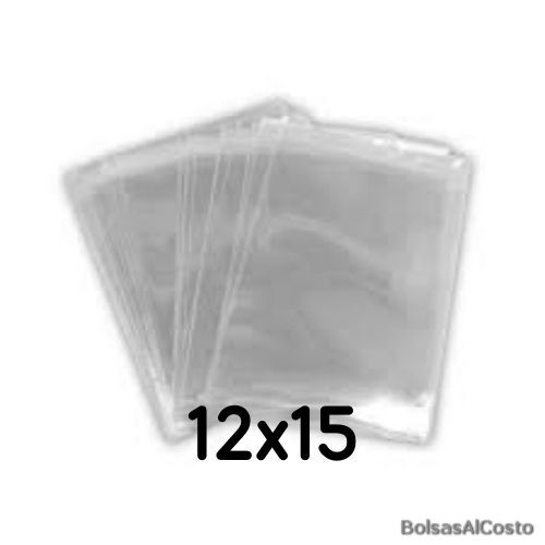 Bolsas Polipropileno 12x15 x 200