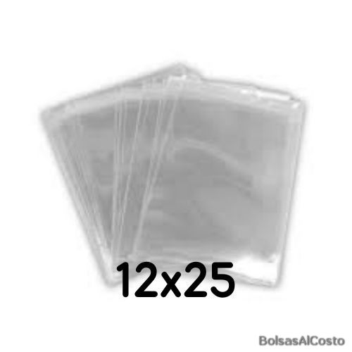 Bolsas Polipropileno 12x25 x 200