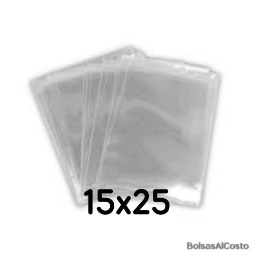 Bolsas Polipropileno 15x25 x 200