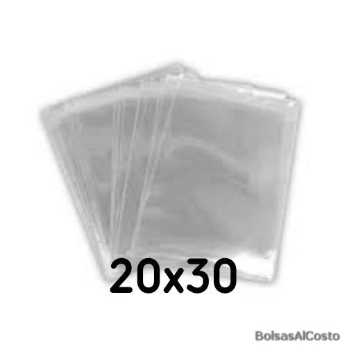 Bolsas Polipropileno 20x30 x 100
