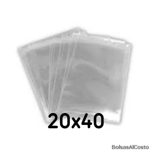 Bolsas Polipropileno 20x40 x 1000
