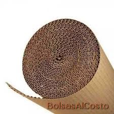 Rollo de cartón corrugado 120cm