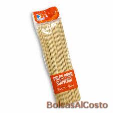 Palitos de brochette x 90 unidades