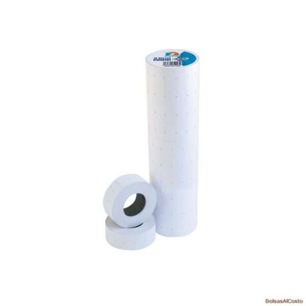 Rollo para etiquetadora Blanco Ezco