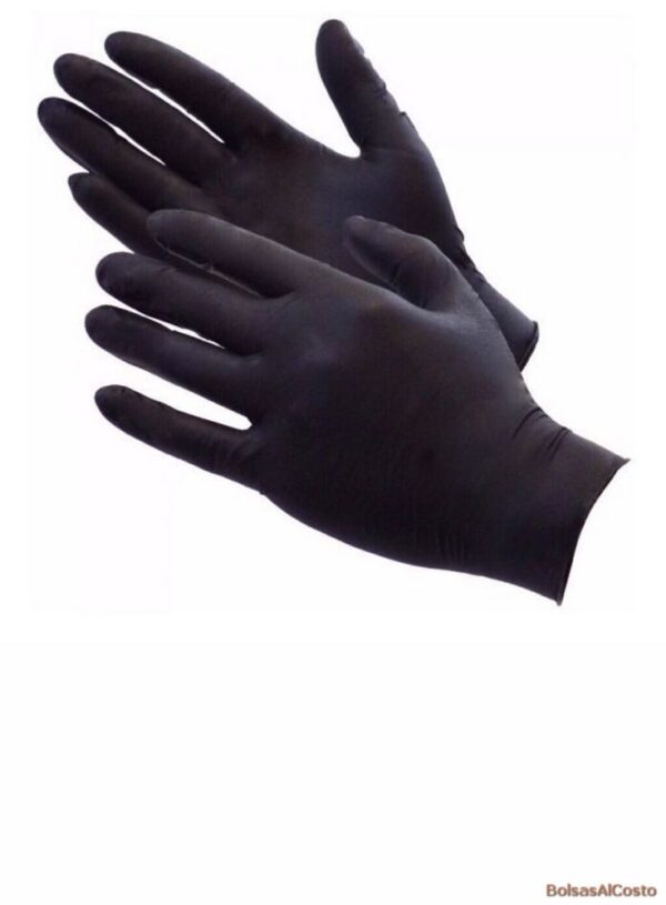 Guantes de nitrilo x 100 unidades