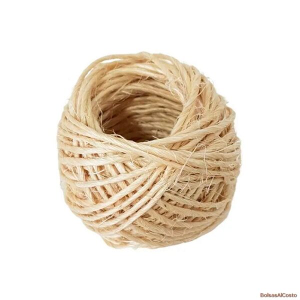Hilo sisal natural ovillo x 10 unidades