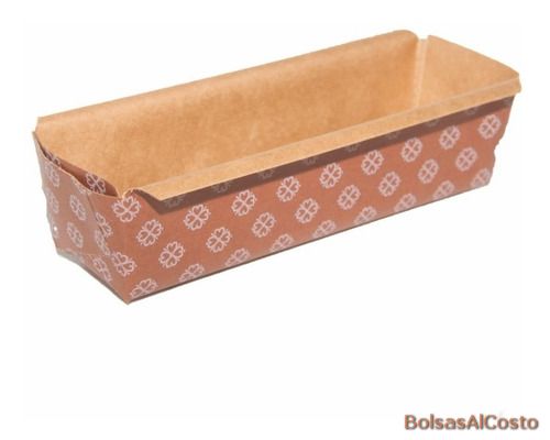 Moldes budín papel x 100 unidades