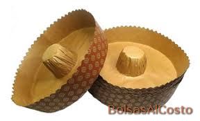 Moldes rosca 22x5cm x 10 unidades