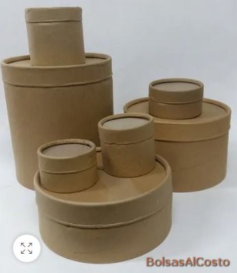 Potes tubulares de cartón 5Kg