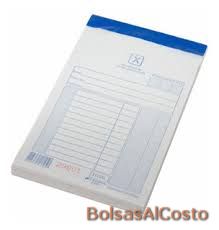 Talonarios presupuesto duplicado Chico