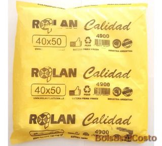 Camiseta 40x50 Funda Amarilla x Bulto
