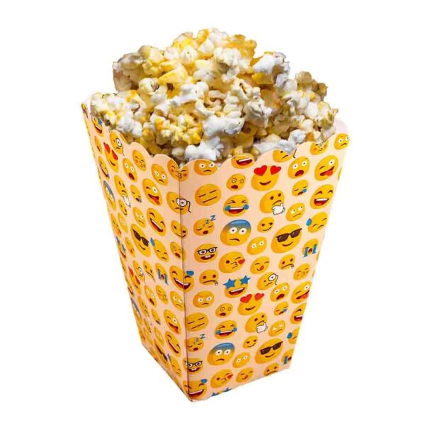 Caja pochoclera emoji x 50: imagen 2