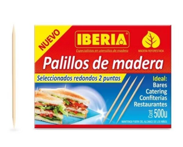 Escarbadientes sin enfundar x 500 unidades