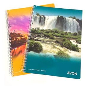 Cuaderno universitario Avon rayado x 10