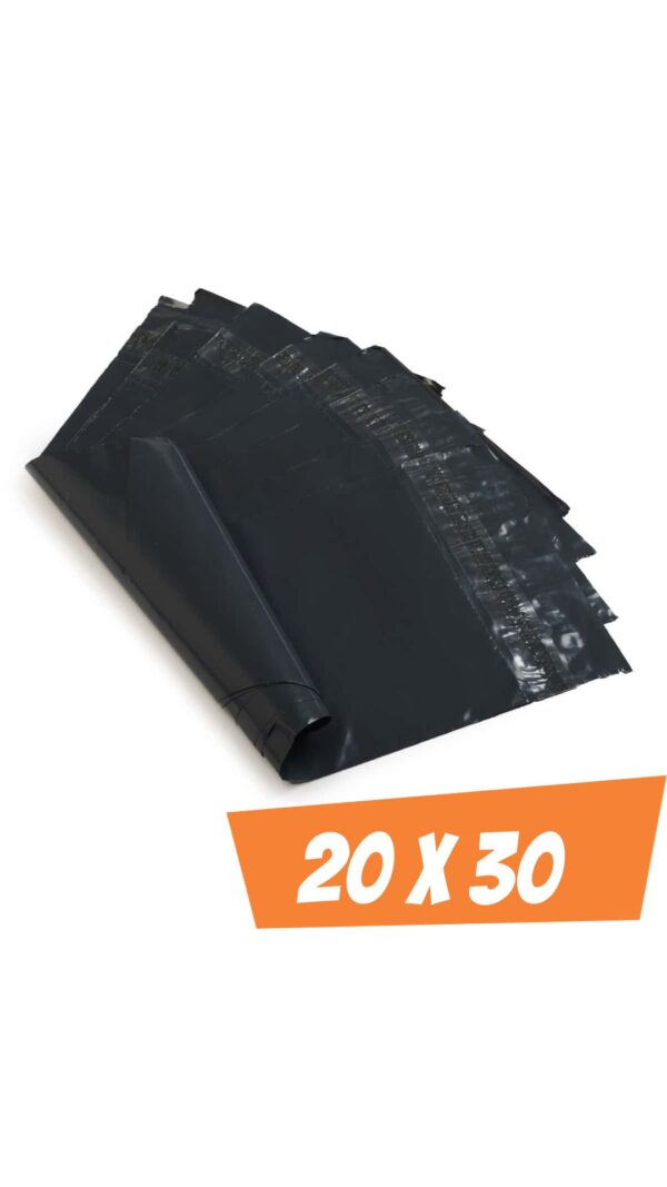 Sobres E-commerce negro 20x30cm